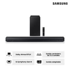SAMSUNG - Soundbar Samsung Bluetooth 3.1.2Ch HW-Q600C/PE