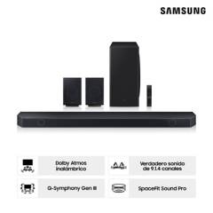 SAMSUNG - Soundbar Samsung Wifi + Bluetooth 9.1.4Ch HW-Q930C/PE