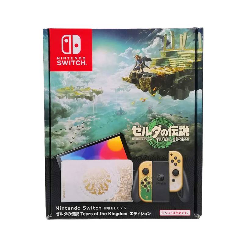 NINTENDO - Consola Switch Oled Edicion Zelda Tears of the Kingdom