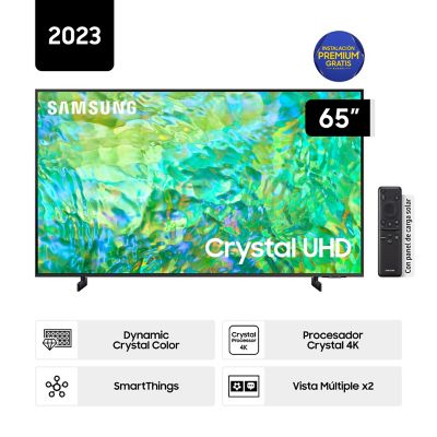 Televisor Samsung Smart Tv 65"" Crystal Uhd 4k Un65cu8000gxpe (nuevo)