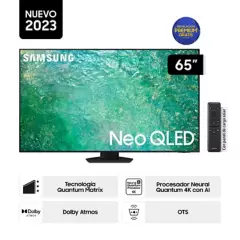 SAMSUNG - Televisor Samsung Smart Tv 65" Neo Qled 4k Mini Led Qn65qn85cagxpe (nuevo)