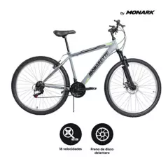 MONARETTE - Bicicleta Scorpion Aro 27.5" Gris