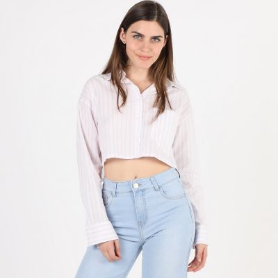 Blusa Amc Mujer Manga Larga Gasa