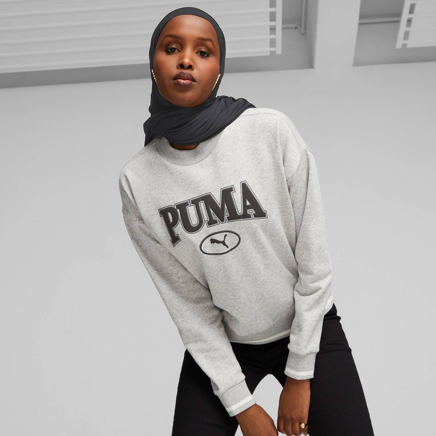 Polera Deportiva Puma Mujer Puma Squad Crew PUMA falabella