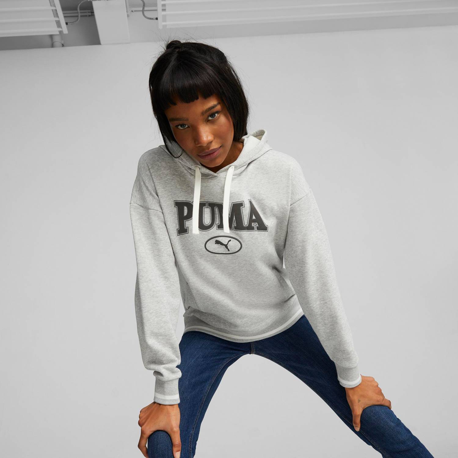 Polera Deportiva Puma Mujer Puma Squad Hoodie PUMA falabella