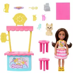 BARBIE - Set De Juego Barbie Chelsea Puesto De Limonadas