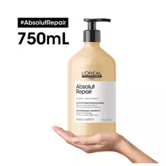 LOREAL PROFESSIONNEL - Shampoo Serie Expert Absolut Repair Para Cabello Dañado 750ml
