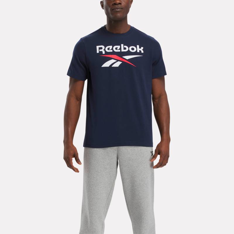 Polo Deportivo Reebok Hombre Identity Stckd Logo REEBOK