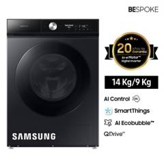 SAMSUNG - Lavaseca Samsung Bespoke Luxury Black 14kg / 9kg
