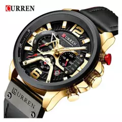 CURREN - Reloj Curren Krec57180101 De Cuero Para Hombre