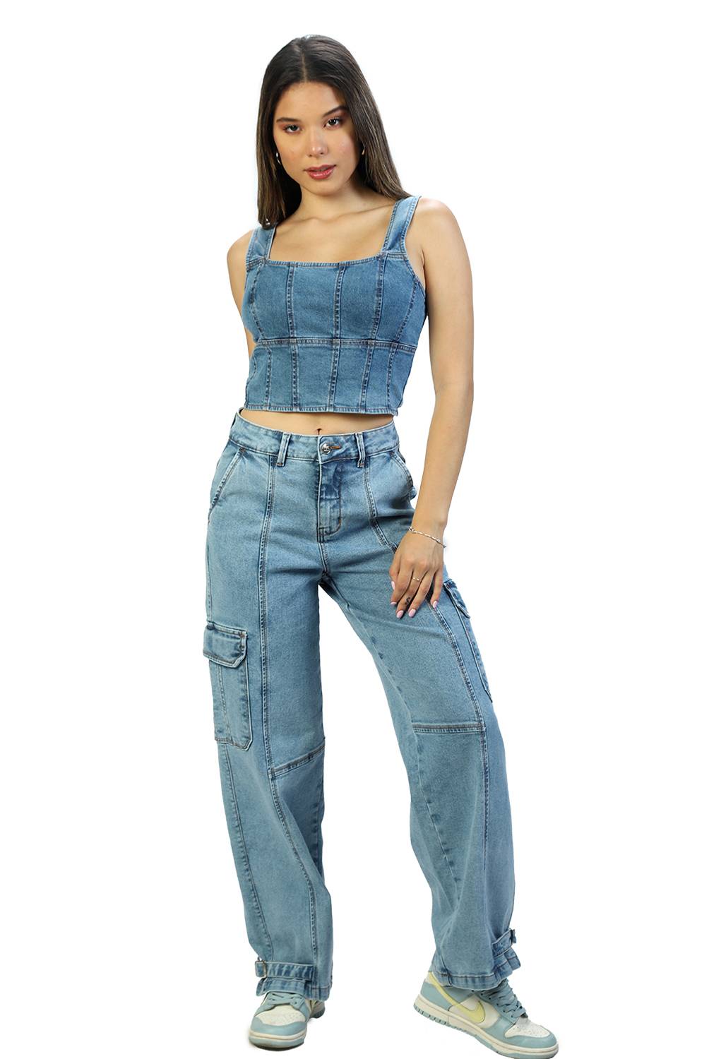 Pantalón Cargo Mujer Fordan Jeans FORDAN JEANS