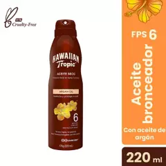 HAWAIIAN TROPIC - Hawaiian Tropic Aceite Bronceador Argan Spf6 170g