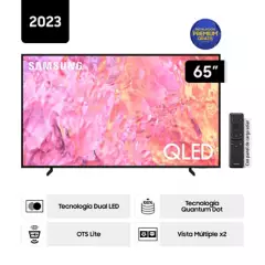 SAMSUNG - Televisor Samsung Smart Tv 65" Qled 4k Qn65q60cagxpe