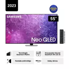 SAMSUNG - Televisor Samsung Smart Tv 55" Neo Qled 4k Mini Led Qn55qn90cagxpe