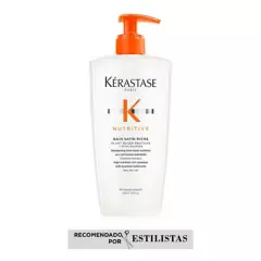 KERASTASE - Shampoo Bain Satin Riche Kérastase Nutritive Nutrición Intensa Del Cabello 500ml