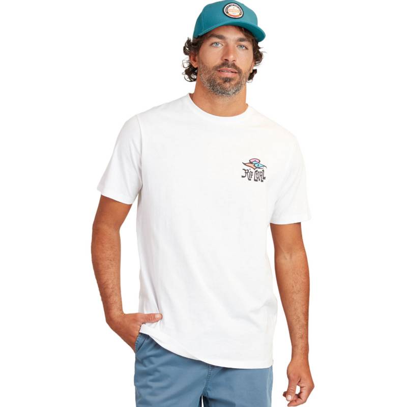  Rip Curl Point Break - Camiseta de manga corta para hombre,  XXL, Blanco : Ropa, Zapatos y Joyería