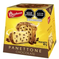 BAUDUCCO - Mini Panettone chocolate x80g Bauducco