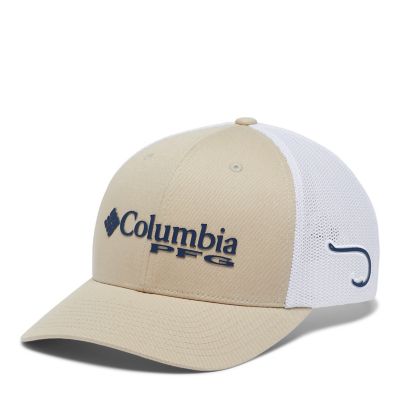  Columbia - Gorra Collegiate PFG de malla con cierre posterior  a presiÃ³n para hombre