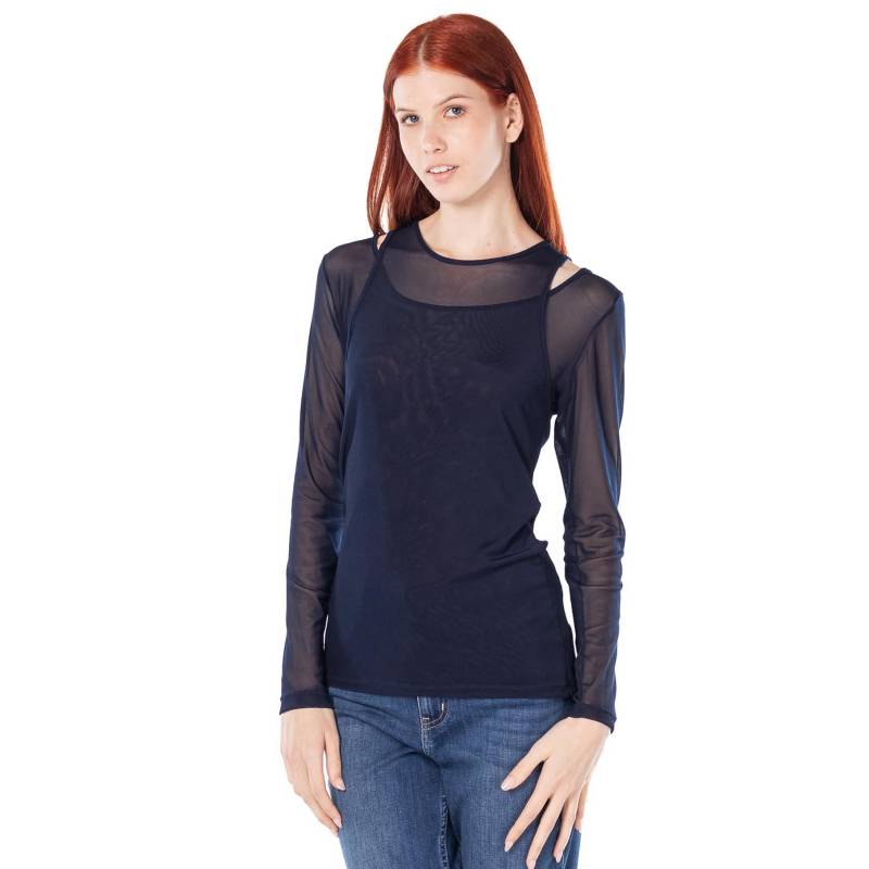 calvin klein Blusa Manga Larga Para Mujer