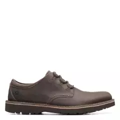 CLARKS - Zapatos Formales Hombre Clarks Eastford Low Grey Sde M
