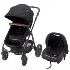 INFANTI - Coche Travel System para Bebé P68 Gris Oscuro Infanti