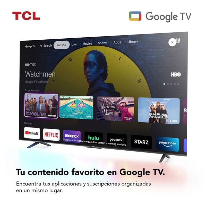 Televisor Tcl 65 Google Tv 65p635 4k Ultra Hd TCL