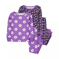 CARTER'S - Pijama 4 Piezas Bebé Niñas Carters