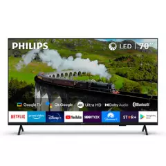 PHILIPS - Televisor 70" Philips 4K UHD Google TV 70PUD7408