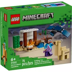 LEGO - Bloque Legos Minecraft La Expedicion De Steve Al Desierto