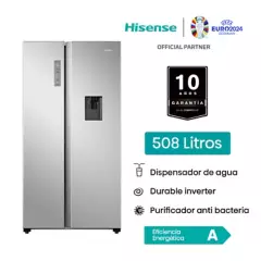 HISENSE - Hisense Refrigeradora Side By Side 508lt Bcd-518w