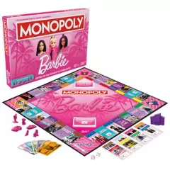 MONOPOLY - Juego De Mesa Barbie Monopoly