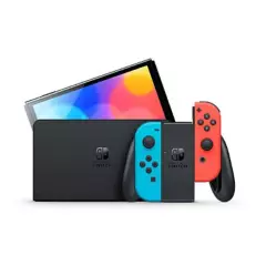 NINTENDO - Nintendo Switch Oled Neon Red-blue