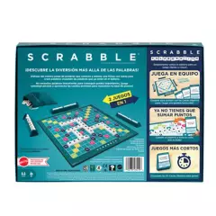 HASBRO - Scrabble 2 En 1 Colaborativo