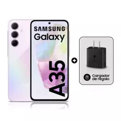 SAMSUNG - Celular Galaxy A35 8GB RAM 256GB + cargador