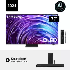 SAMSUNG - Televisor Samsung Oled 77'' S95d 4k Tizen Os Smart Tv (2024)