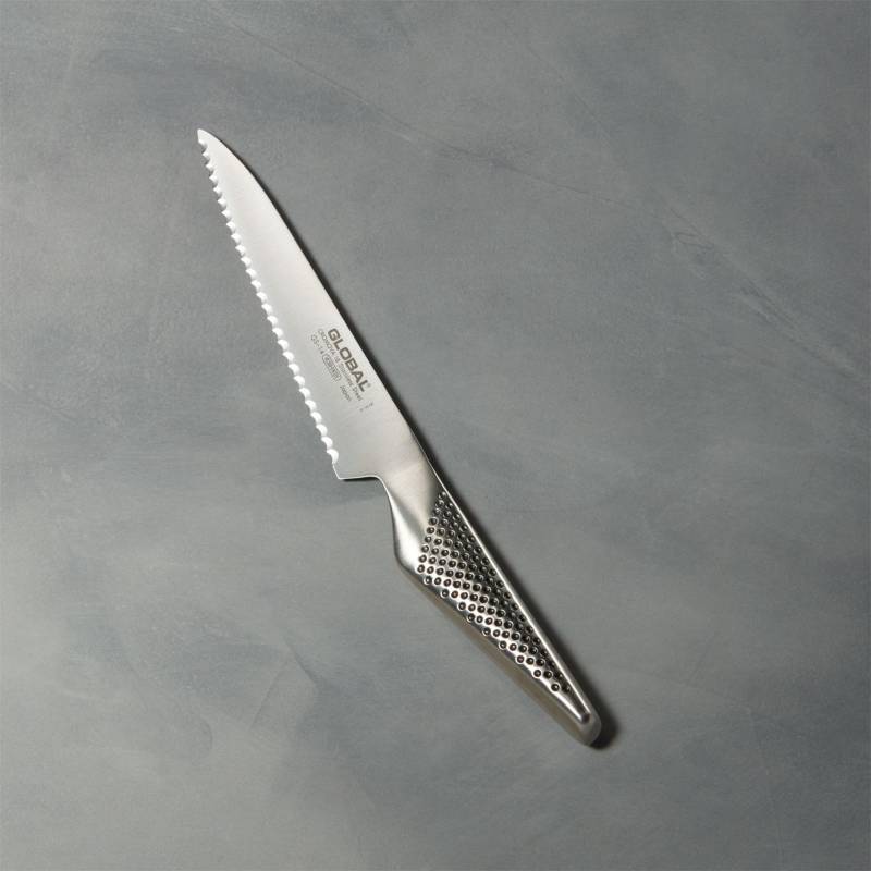 CRATE & BARREL - Cuchillo Utilitario Dentado de 15 cm Global