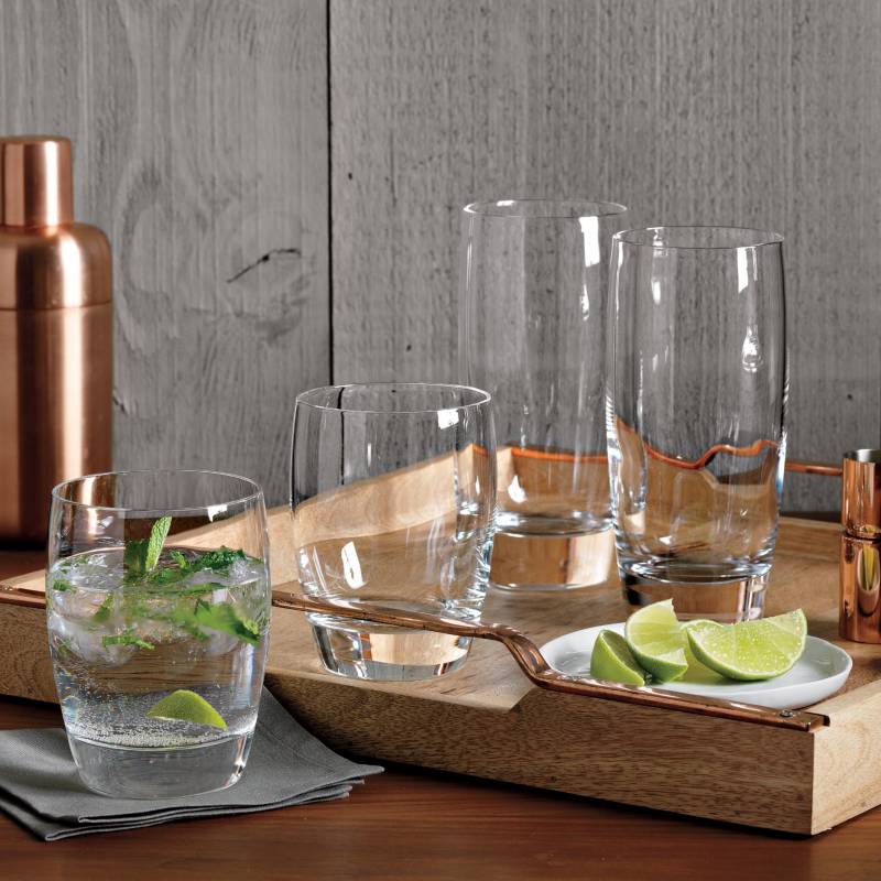 Vaso Alto Vidrio Otis CRATE & BARREL