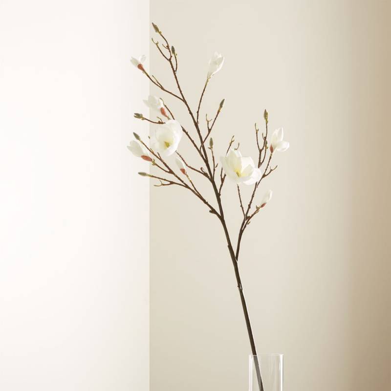 CRATE & BARREL - Rama Artificial de Flor de Magnolia