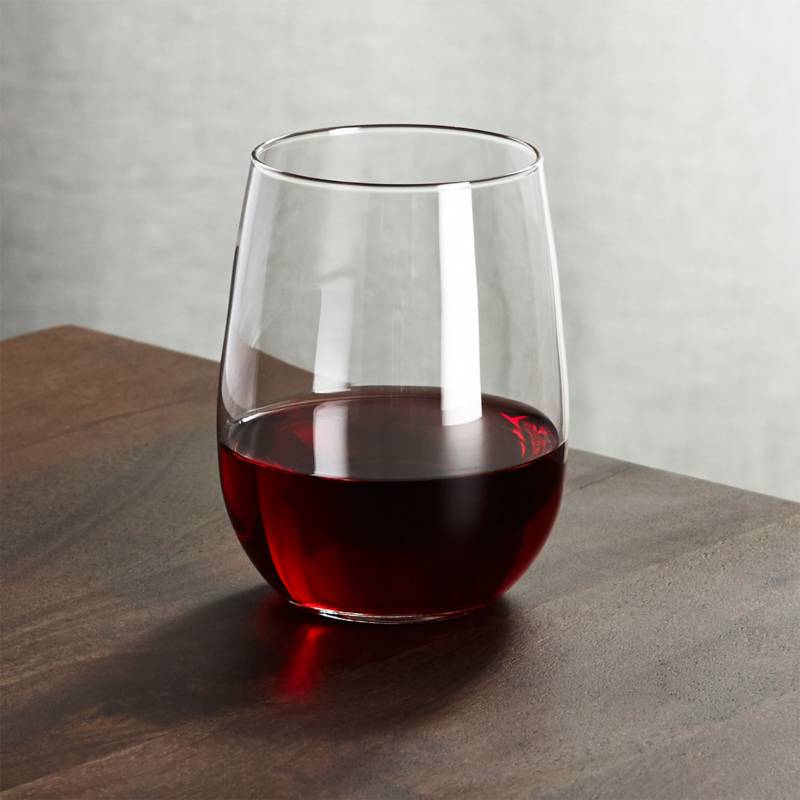 CRATE & BARREL - Copa sin Tallo para Vino Tinto