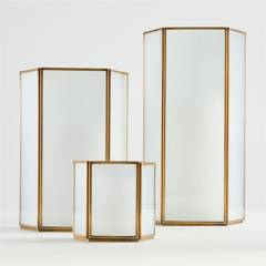 CRATE & BARREL - Huracán Andelyn Small Frosted Glass
