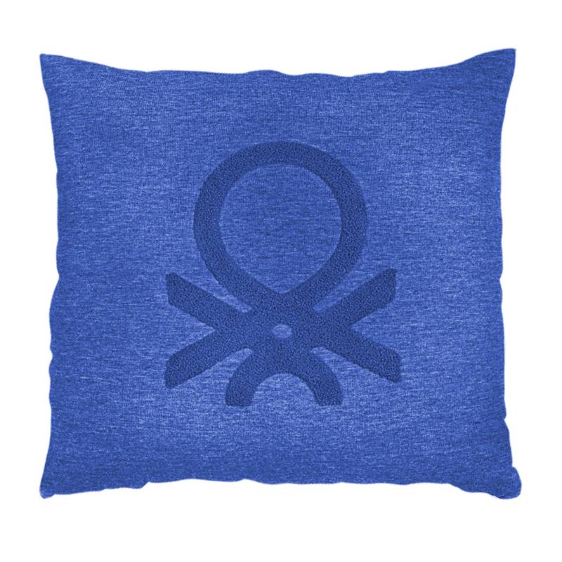 BENETTON - Cojín Logo Azul