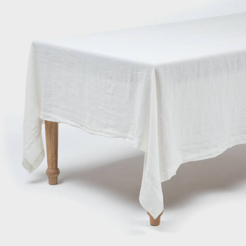 BASEMENT HOME - Mantel Lino blanco 180 x 300