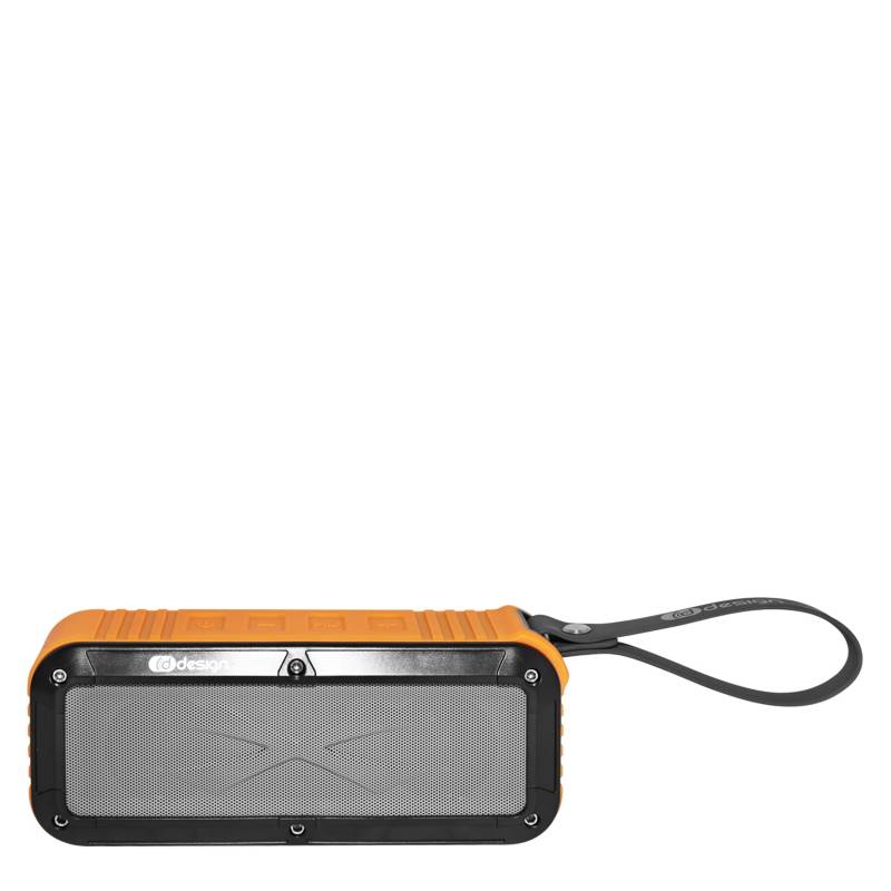 DDESIGN - Parlante Bluetooth Outdoor Waterproof  Naranja