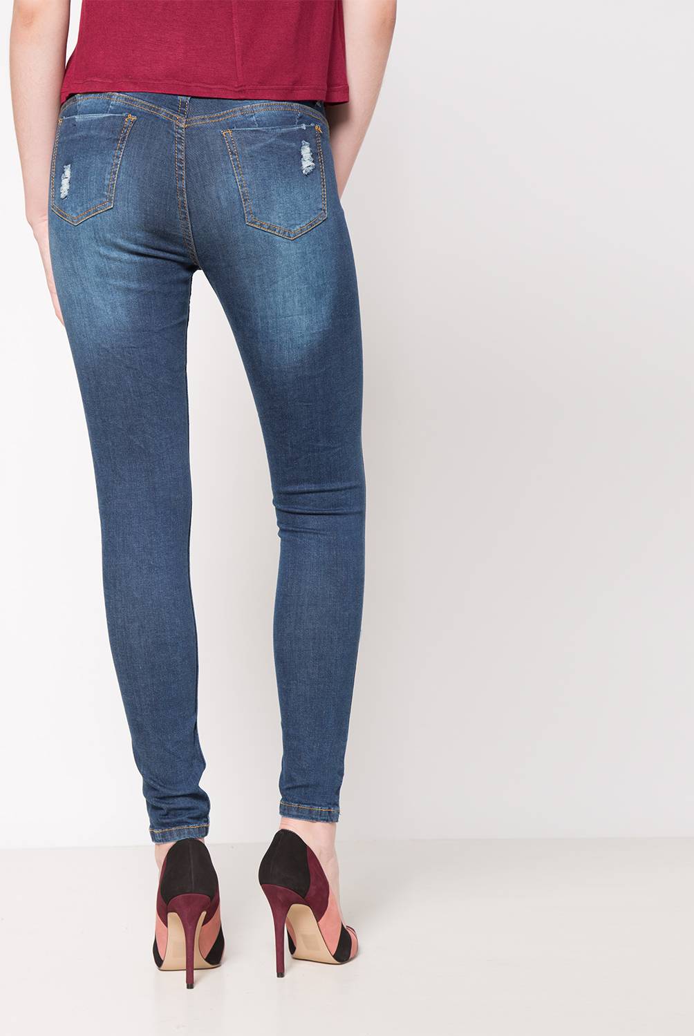 MOSSIMO - Jeans Moda Rasgados
