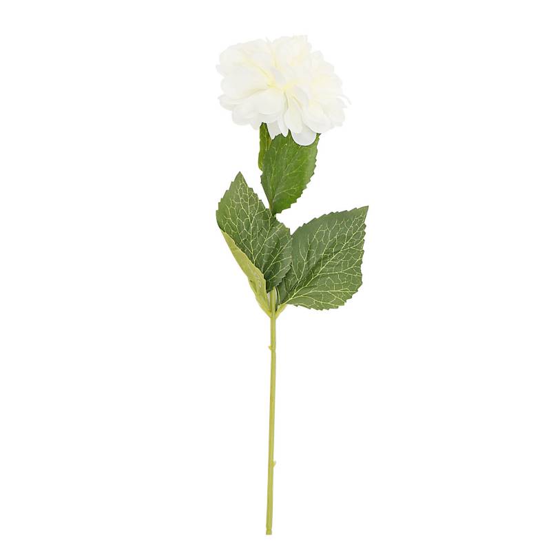 MICA - Flor Dahlia Blanca 53 cm