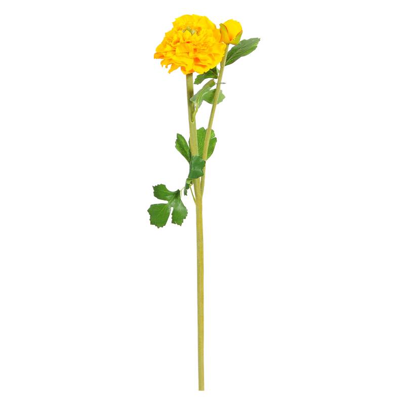 MICA - Flor Ranunculus Amarillo 51 cm