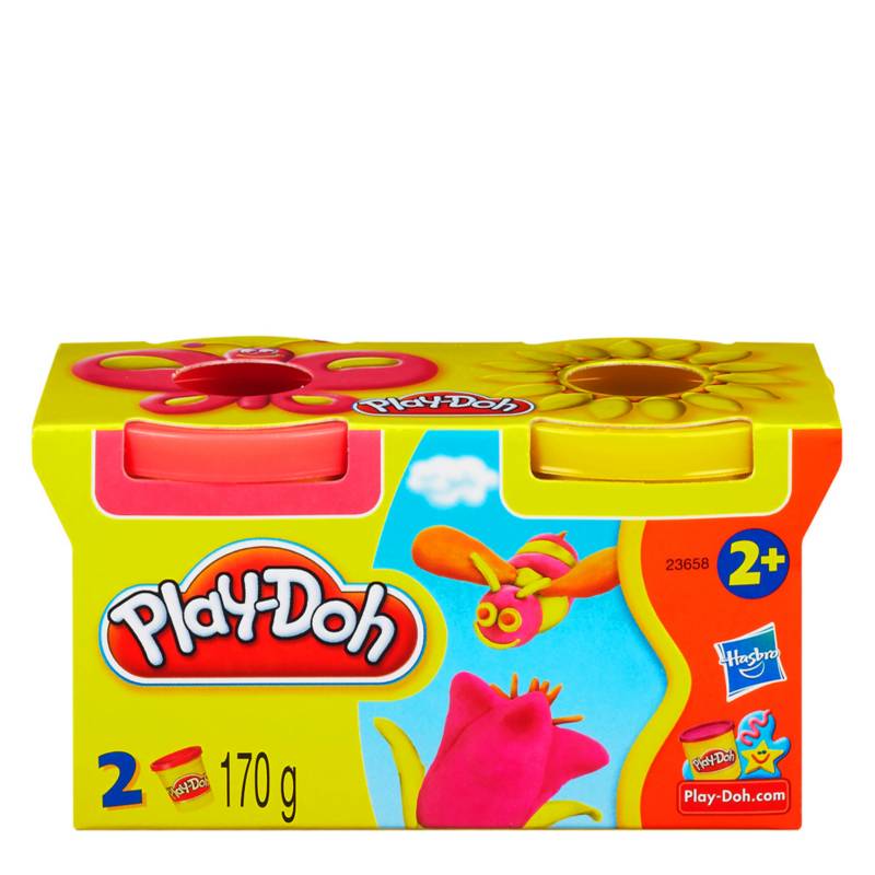 PLAY DOH - Pack 2 Envases de Colores