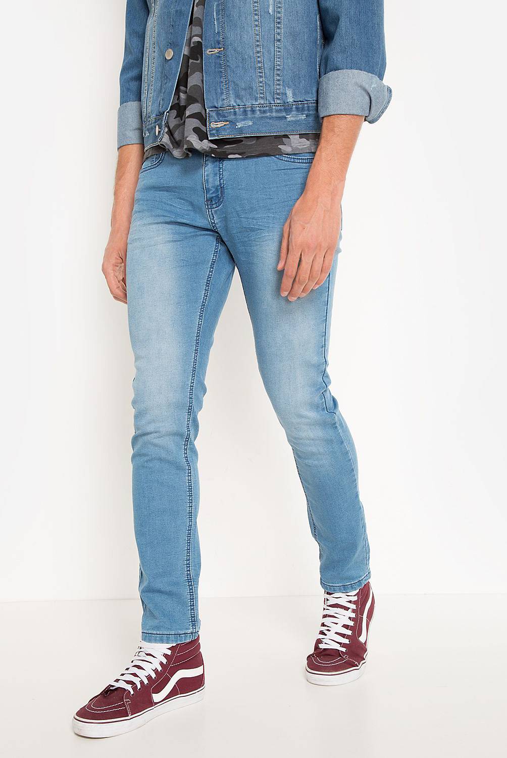 BEARCLIFF - Jeans 5 Bolsillos Skinny