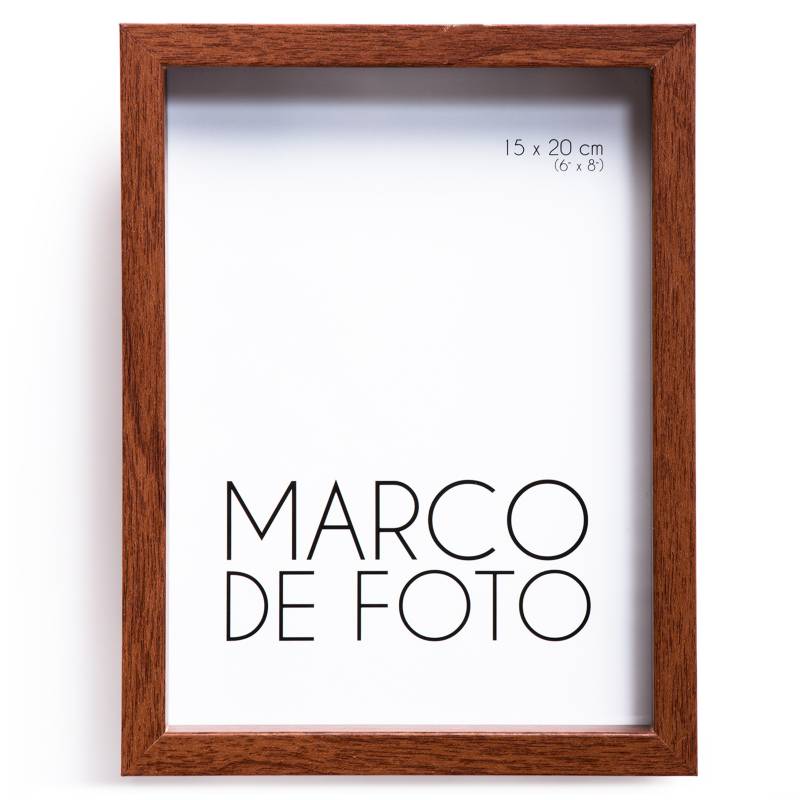 MICA - Marco de Foto Cajón Café 15 x 20 cm