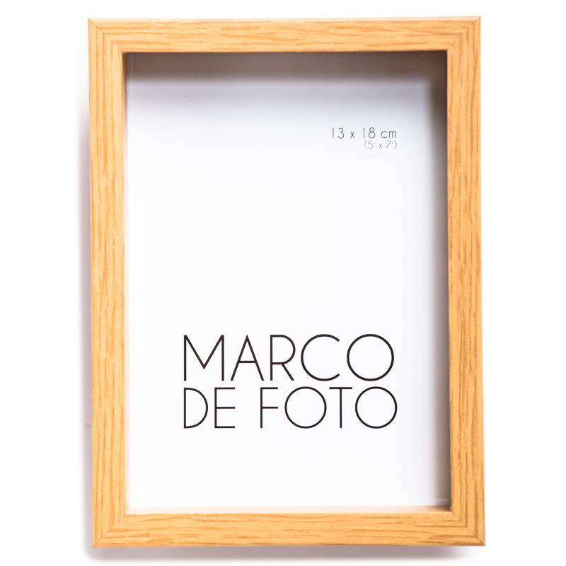 MICA - Marco de Foto Cajón Café 13 x 18 cm
